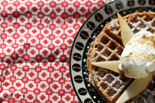 Waffles-oatmeal-pumpkin-pear 3